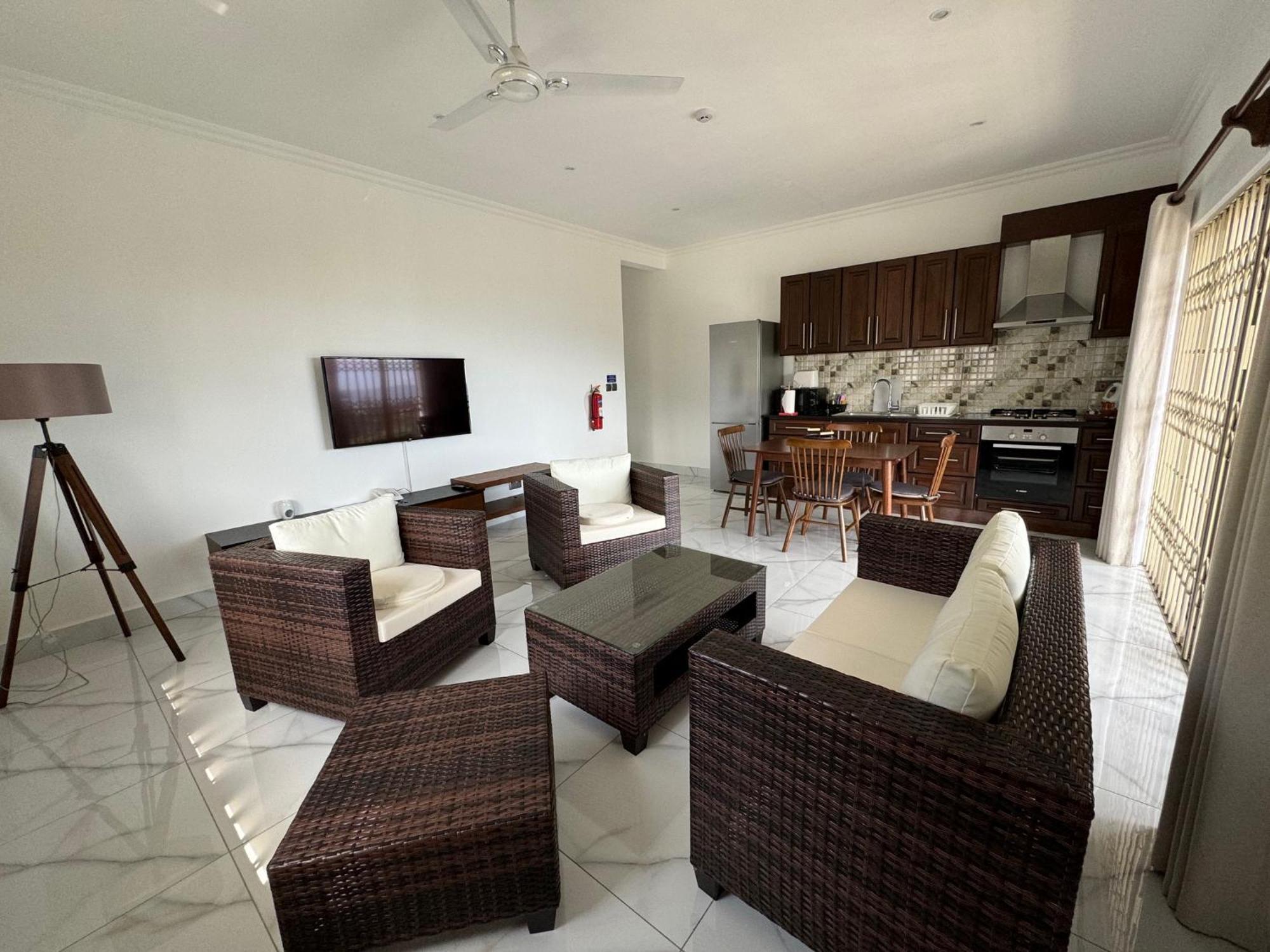 D'Offay Seaview Apartments Beau Vallon  Bagian luar foto