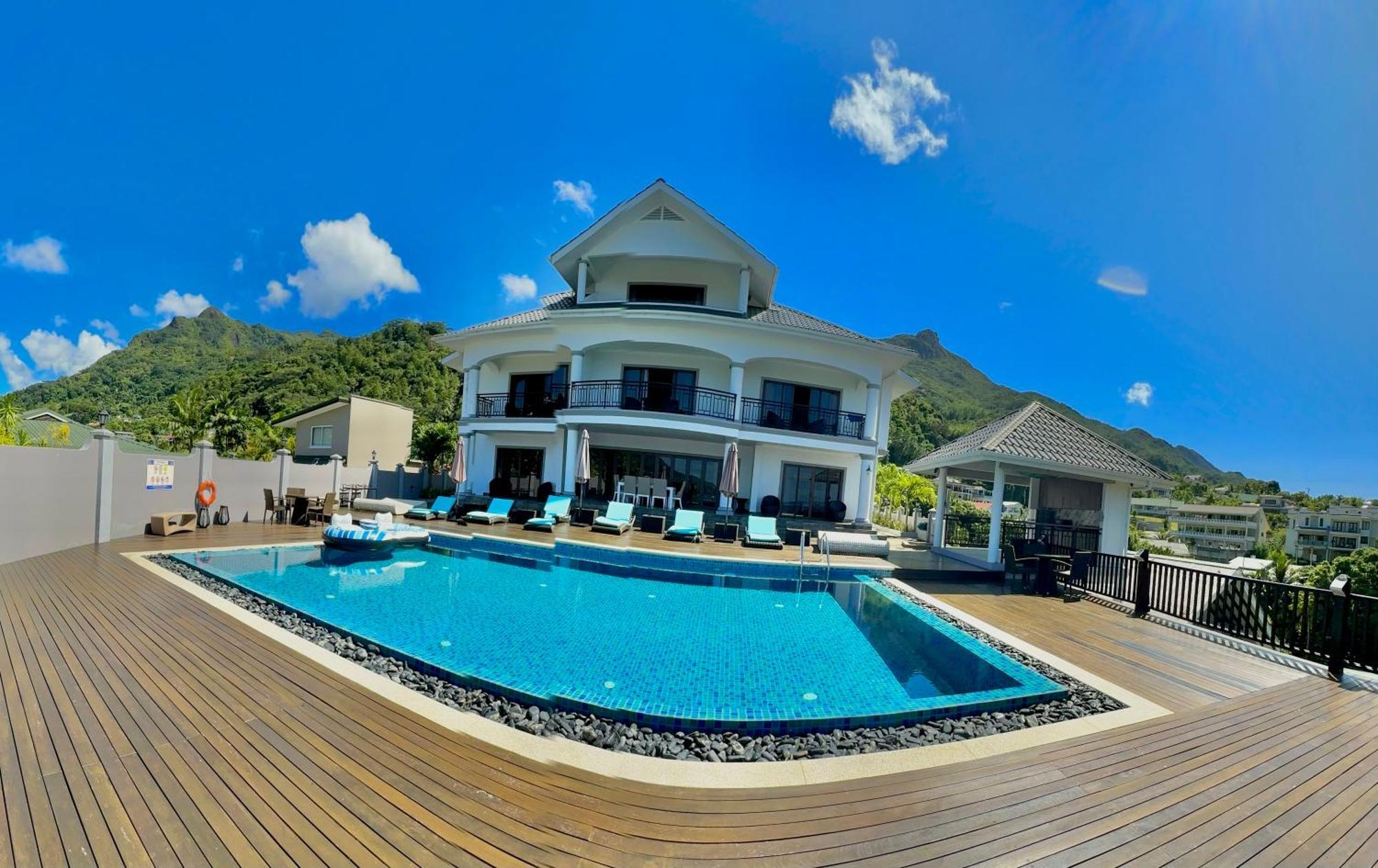 D'Offay Seaview Apartments Beau Vallon  Bagian luar foto