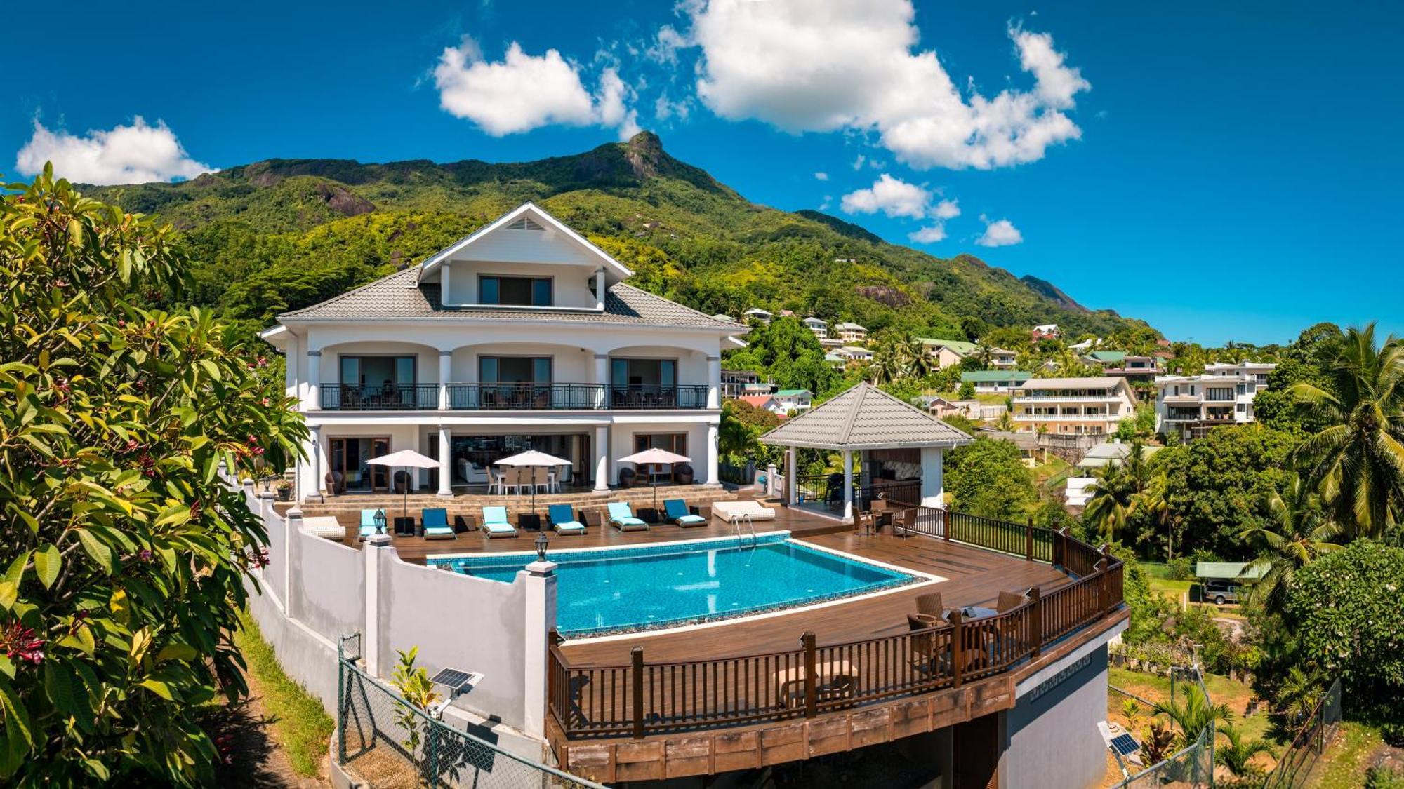 D'Offay Seaview Apartments Beau Vallon  Bagian luar foto