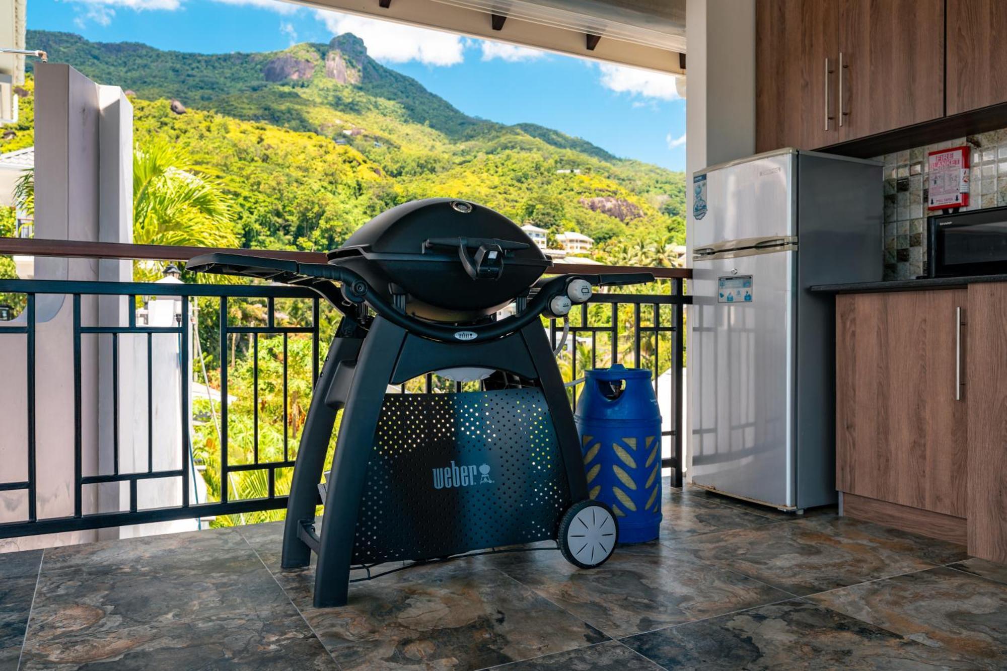 D'Offay Seaview Apartments Beau Vallon  Bagian luar foto