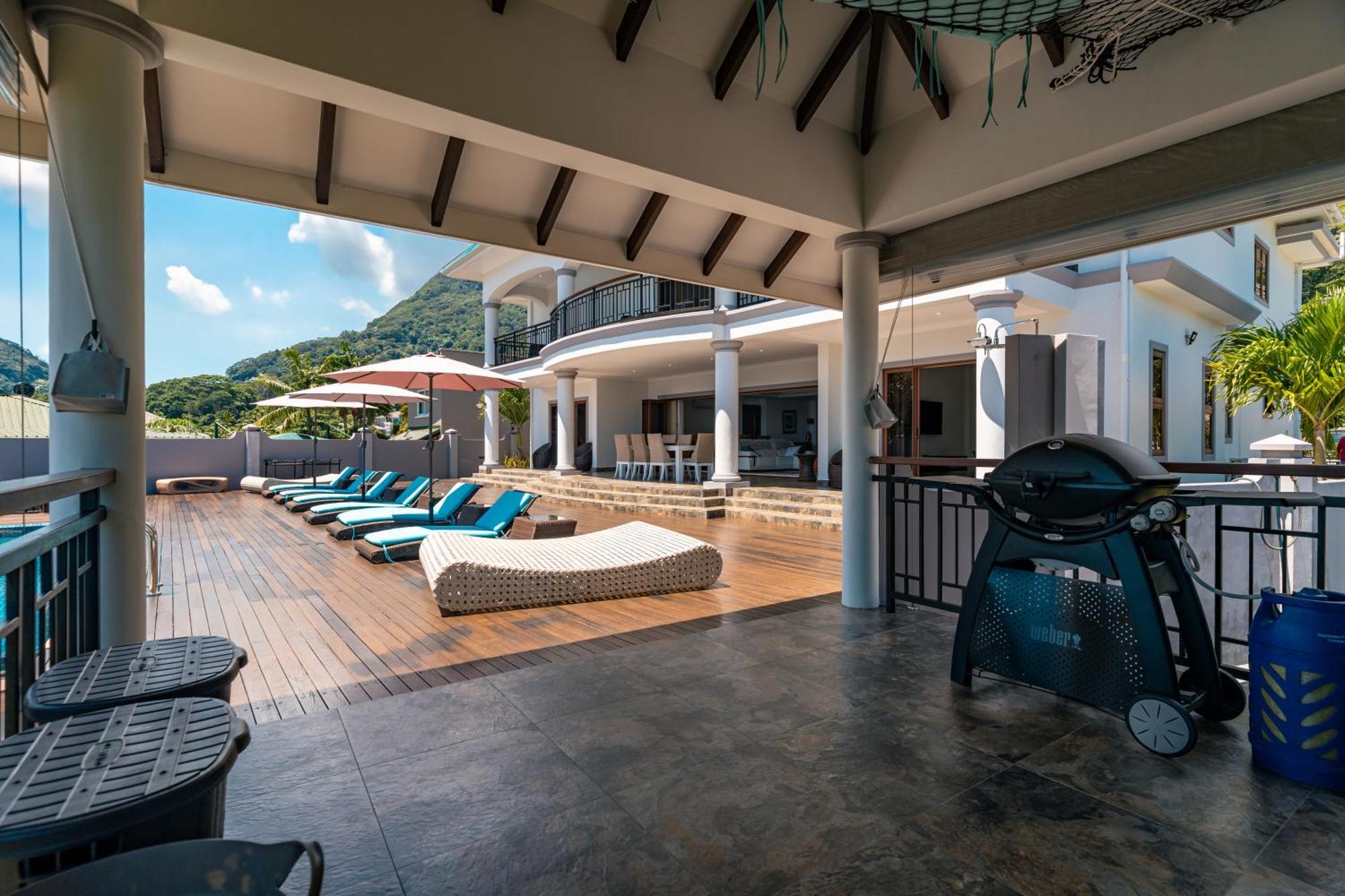 D'Offay Seaview Apartments Beau Vallon  Bagian luar foto