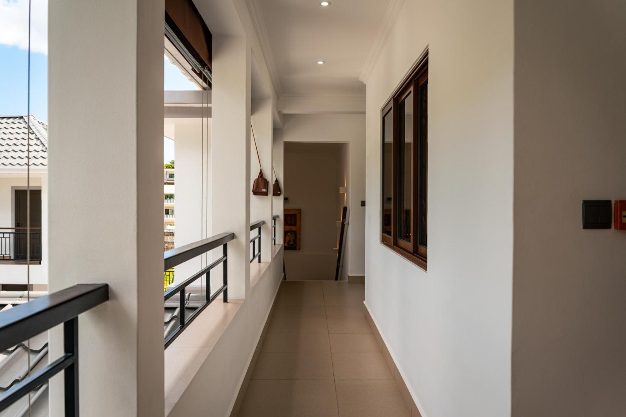 D'Offay Seaview Apartments Beau Vallon  Bagian luar foto