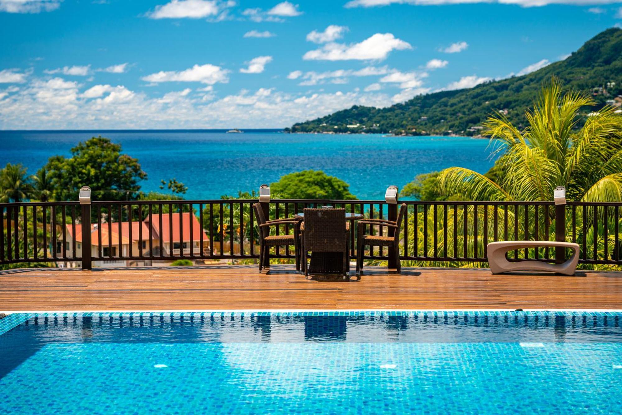 D'Offay Seaview Apartments Beau Vallon  Bagian luar foto