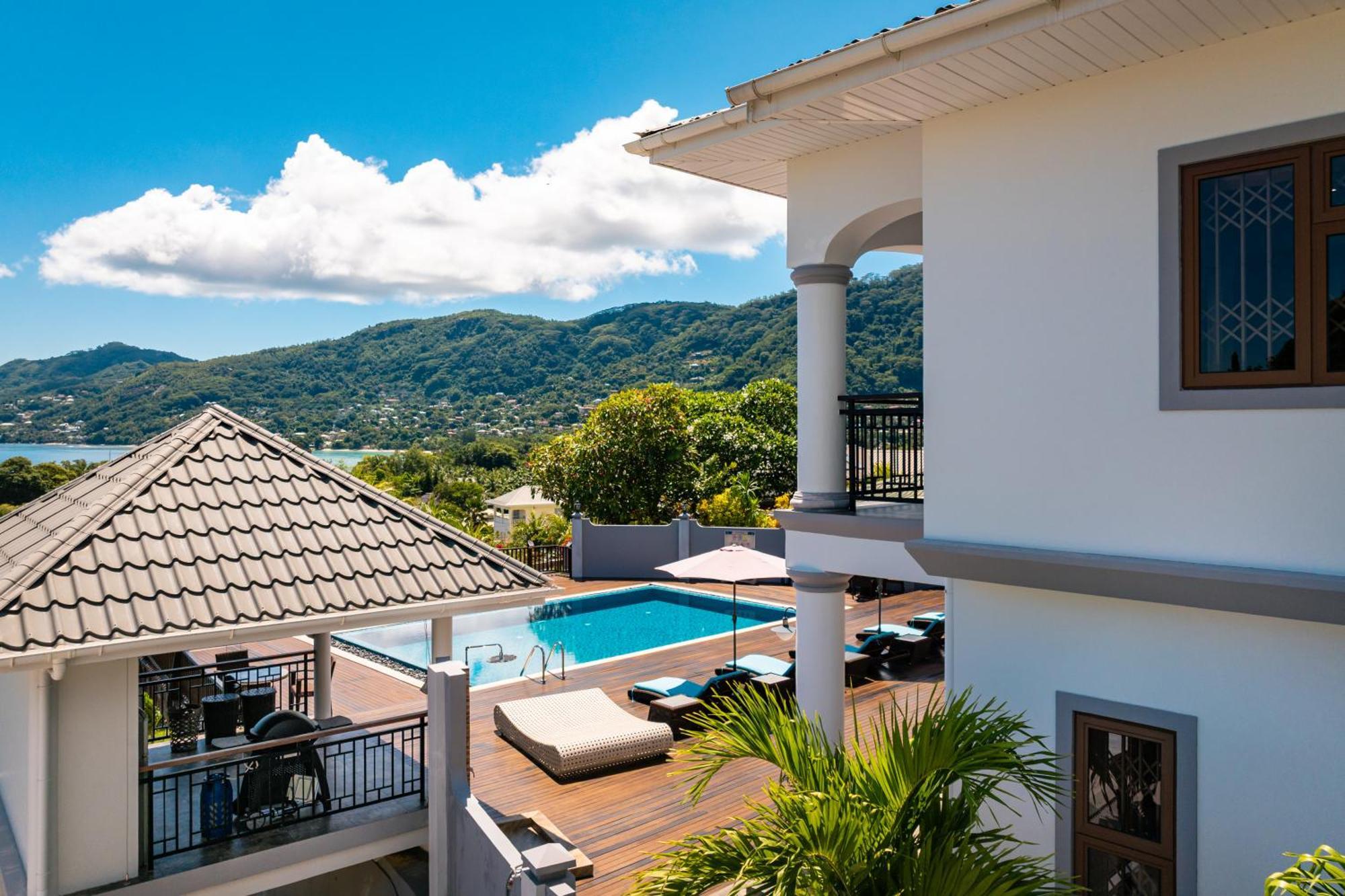 D'Offay Seaview Apartments Beau Vallon  Bagian luar foto