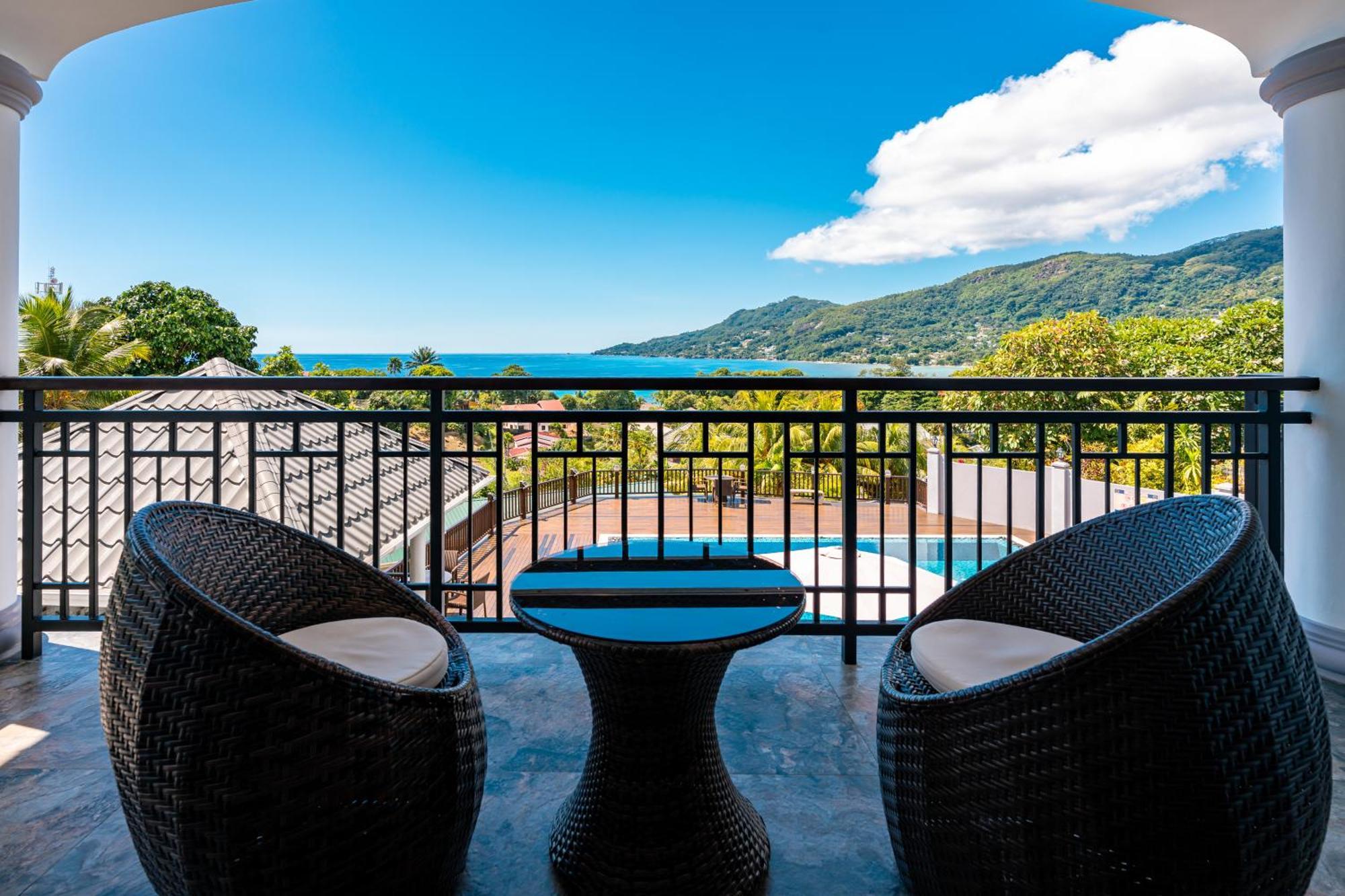 D'Offay Seaview Apartments Beau Vallon  Bagian luar foto