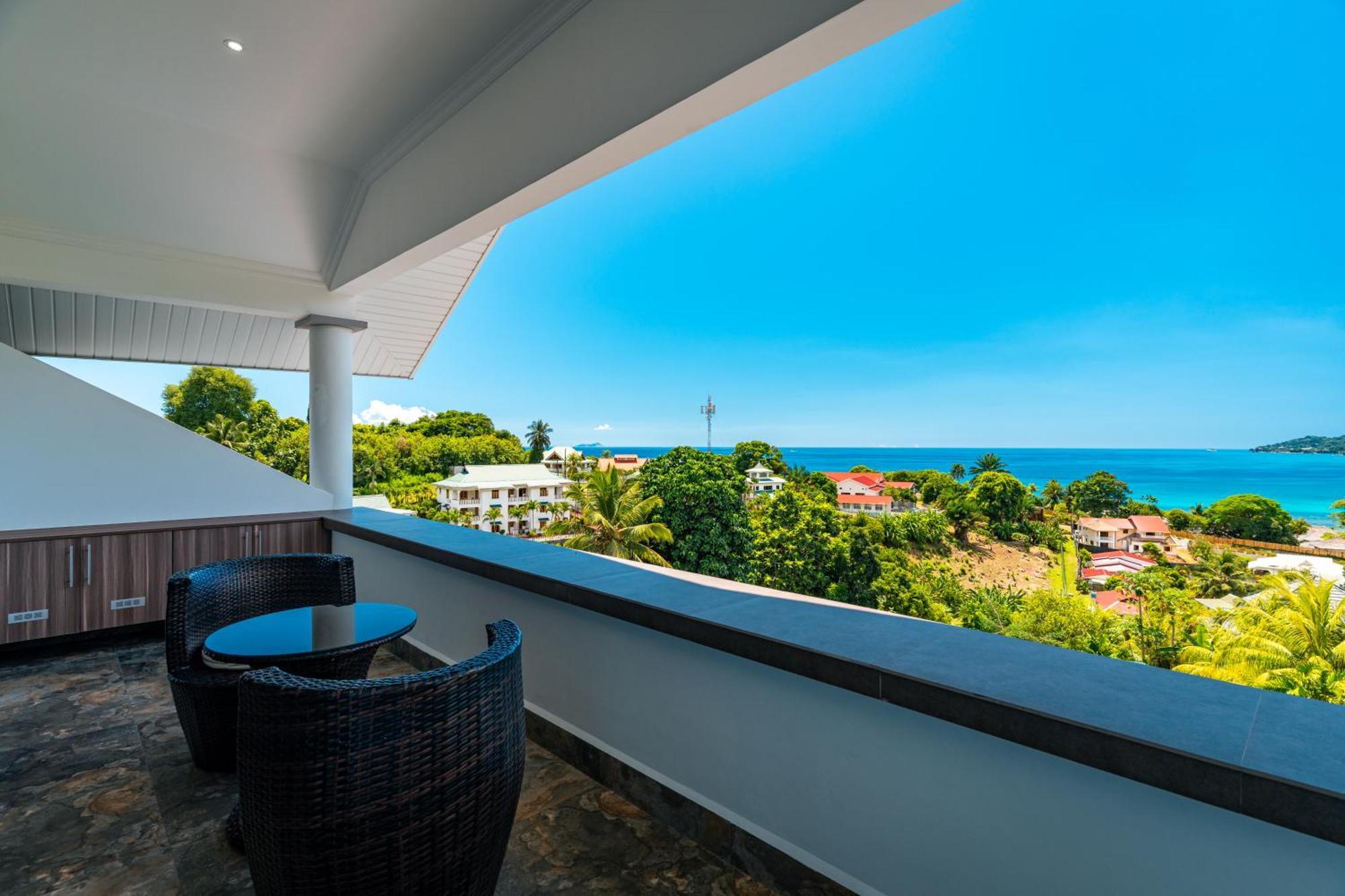 D'Offay Seaview Apartments Beau Vallon  Bagian luar foto