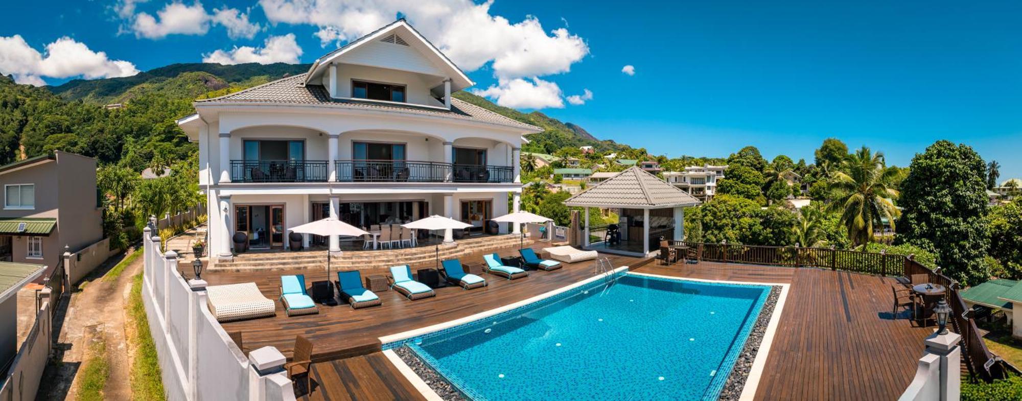D'Offay Seaview Apartments Beau Vallon  Bagian luar foto