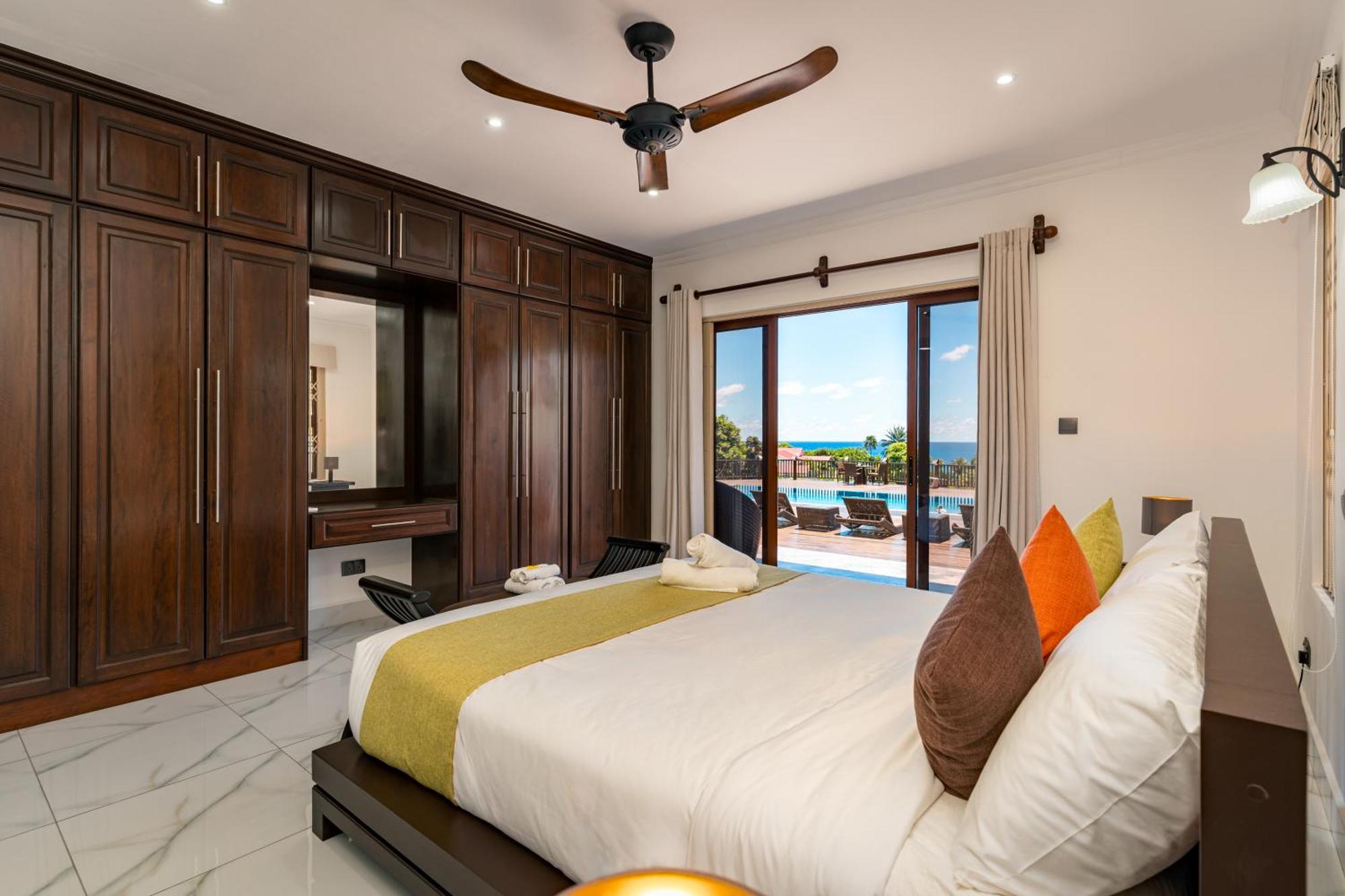 D'Offay Seaview Apartments Beau Vallon  Bagian luar foto