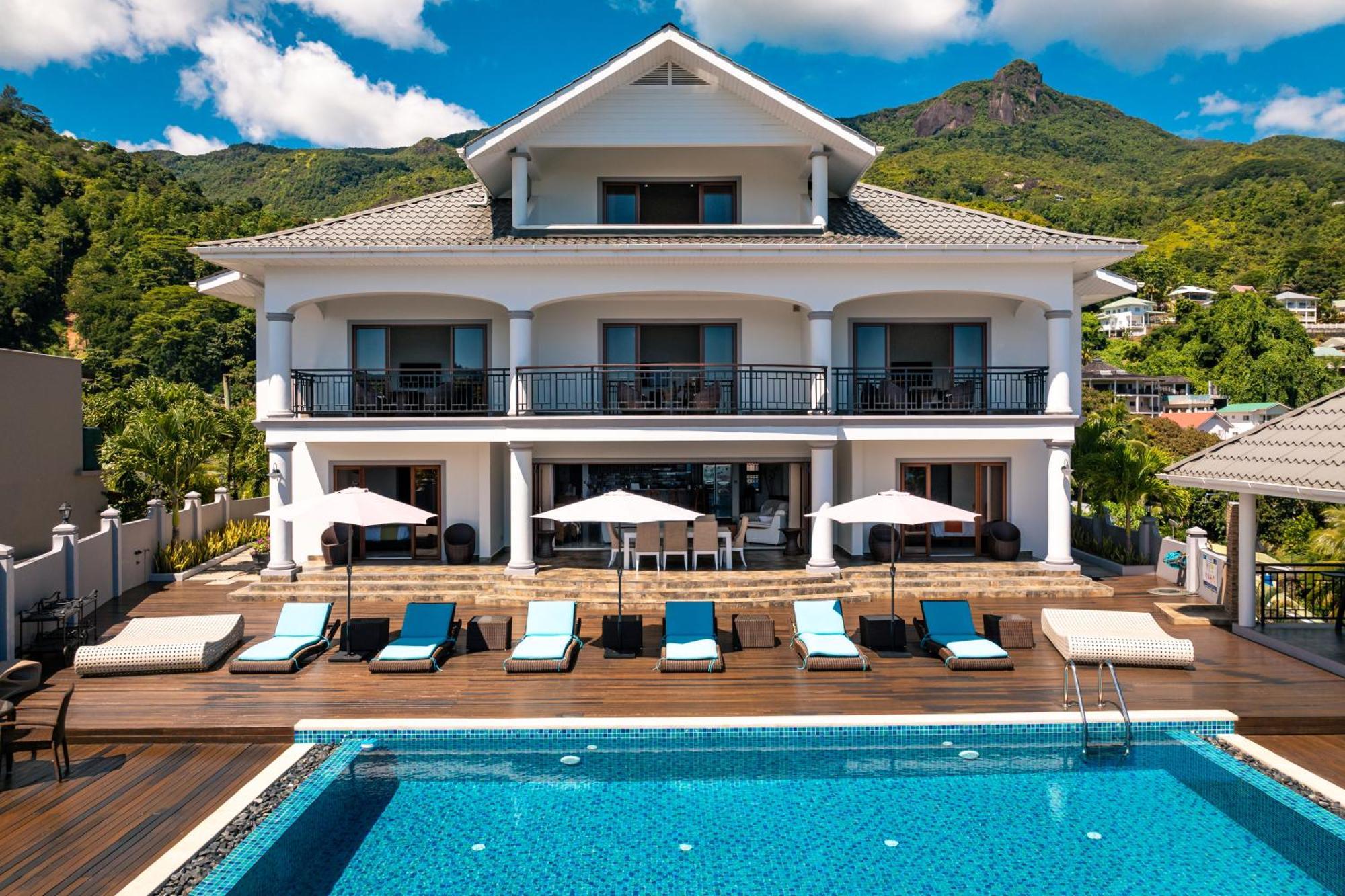 D'Offay Seaview Apartments Beau Vallon  Bagian luar foto